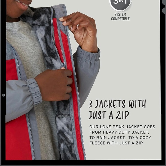 Eddie Bauer Youth 3-in-1 Jacket - Picture 7 of 11